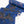 Japanese Kimono Silk Chirimen Crepe | Egyptian Blue