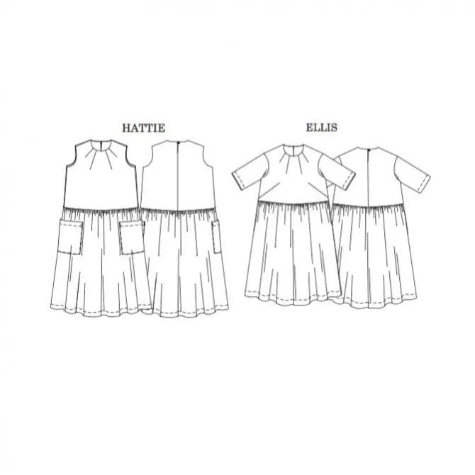 The Hattie & Ellis - Dress Pattern (Size 8-18)