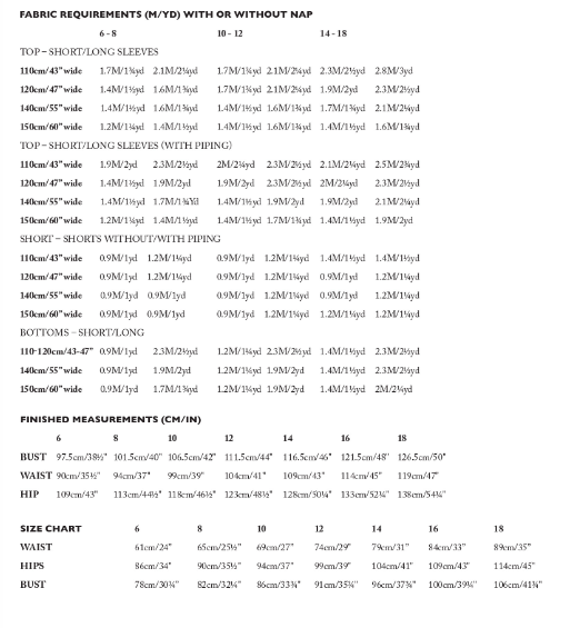 The Winnie - Lounge Set Pattern (UK 6-18)