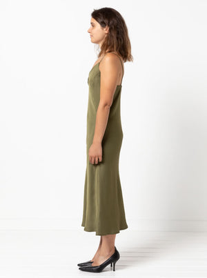 Kingsley Bias Cut Dress and Cami Pattern - Style Arc