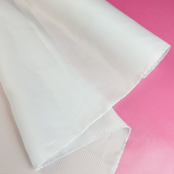 Bemberg Lining | Ice Stripe