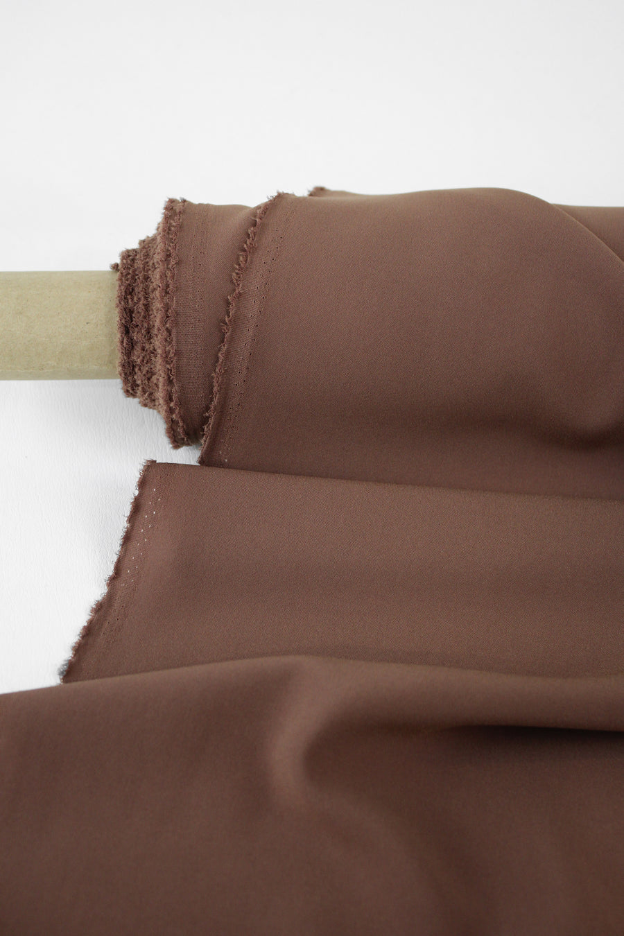 Barolo - Stretch Crepe Suiting | Coffee