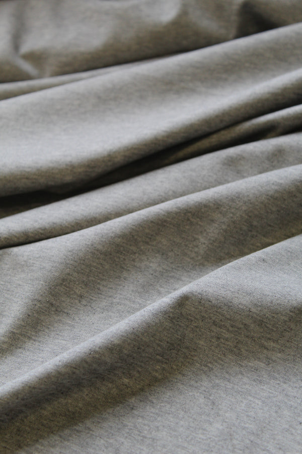Sawyer - Cotton Knit | Grey Marle