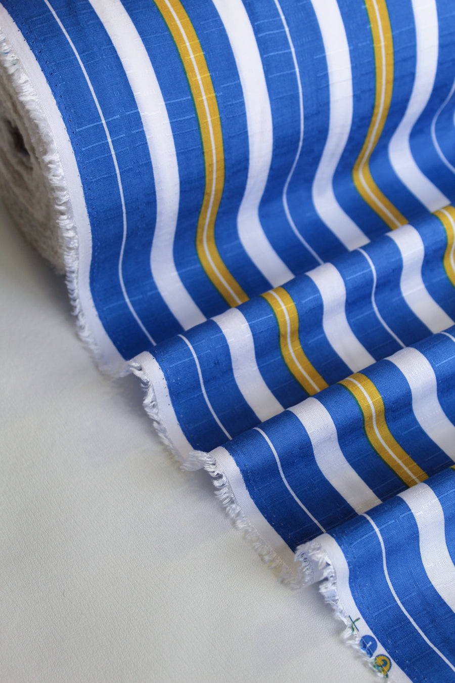 Henriette - Linen | Sapphire Blue