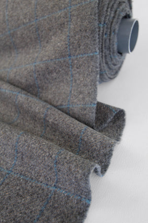 Duncan - Pure Wool Coating | Pewter