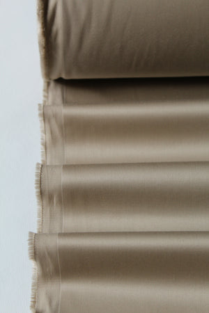 Renzo - Double Woven Polished Cotton | Sand