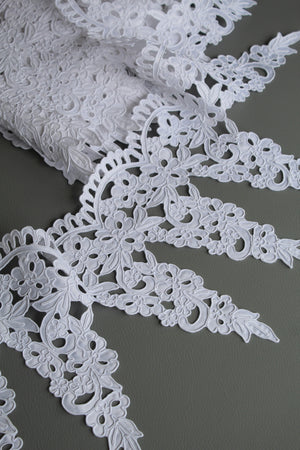 #2 Archival Venetian Lace - 23.5cm | White