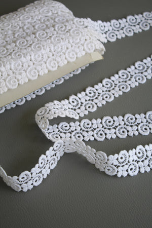 #16 Archival Guipure Lace - 5cm | White