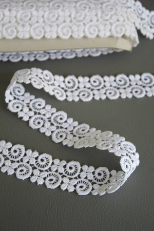 #16 Archival Guipure Lace - 5cm | White