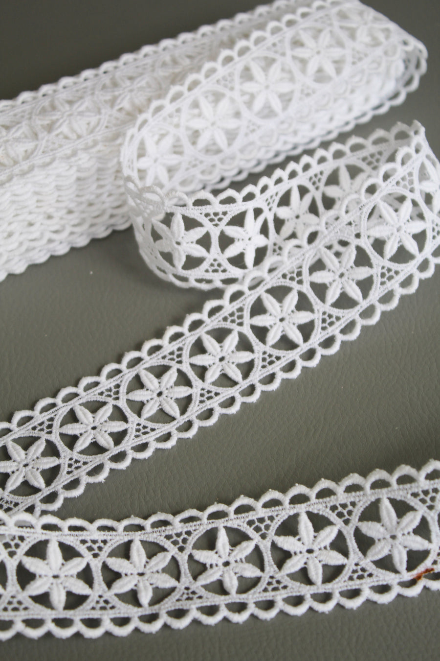 #21 Archival Austrian Guipure Lace - 4cm | Ivory