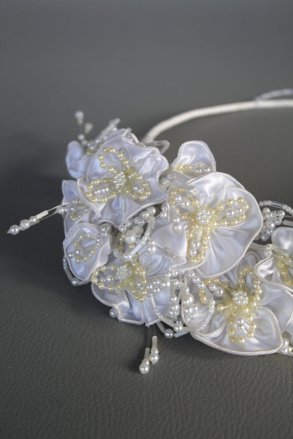 Vintage Bead Embellished Head Piece #7