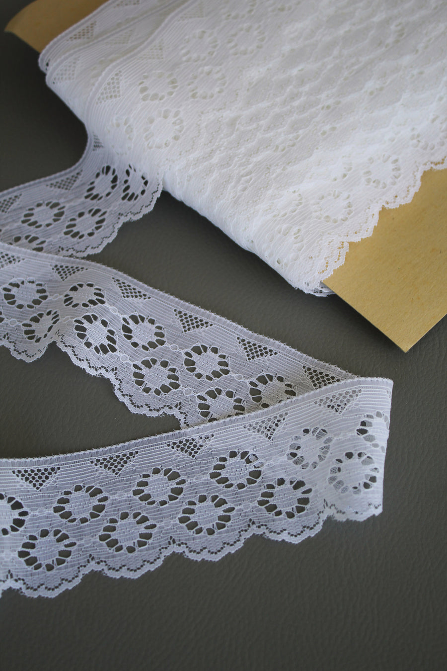 #26 Archival Dutch Chantilly Lace - 5cm | White