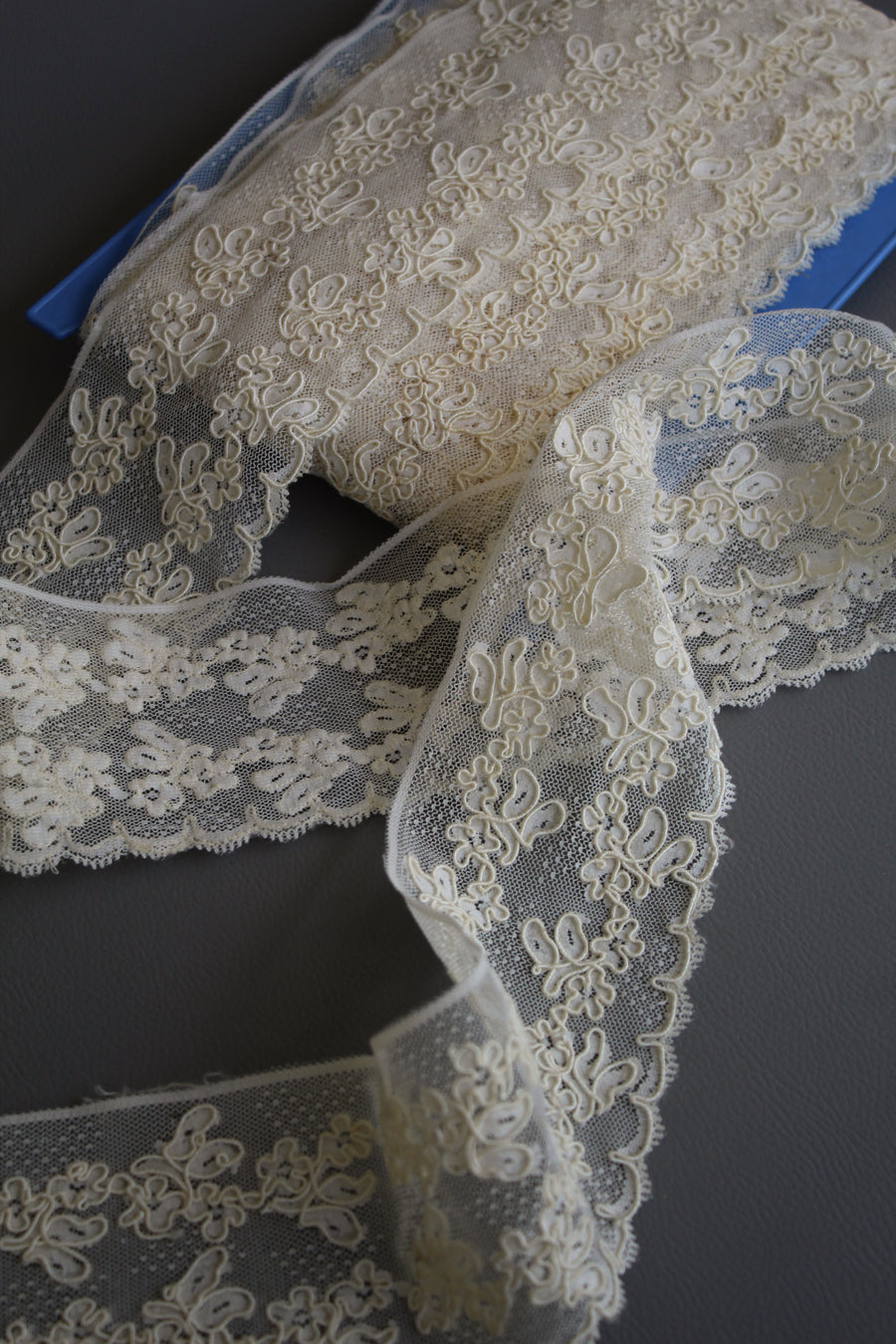 #27 Archival Corded Lace - 10cm | Cream