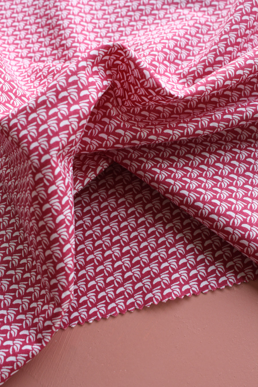 Valerie - Printed Cotton | Rosey Pink