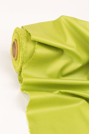 Mela - Liquid Finish Crepe Suiting | Lime