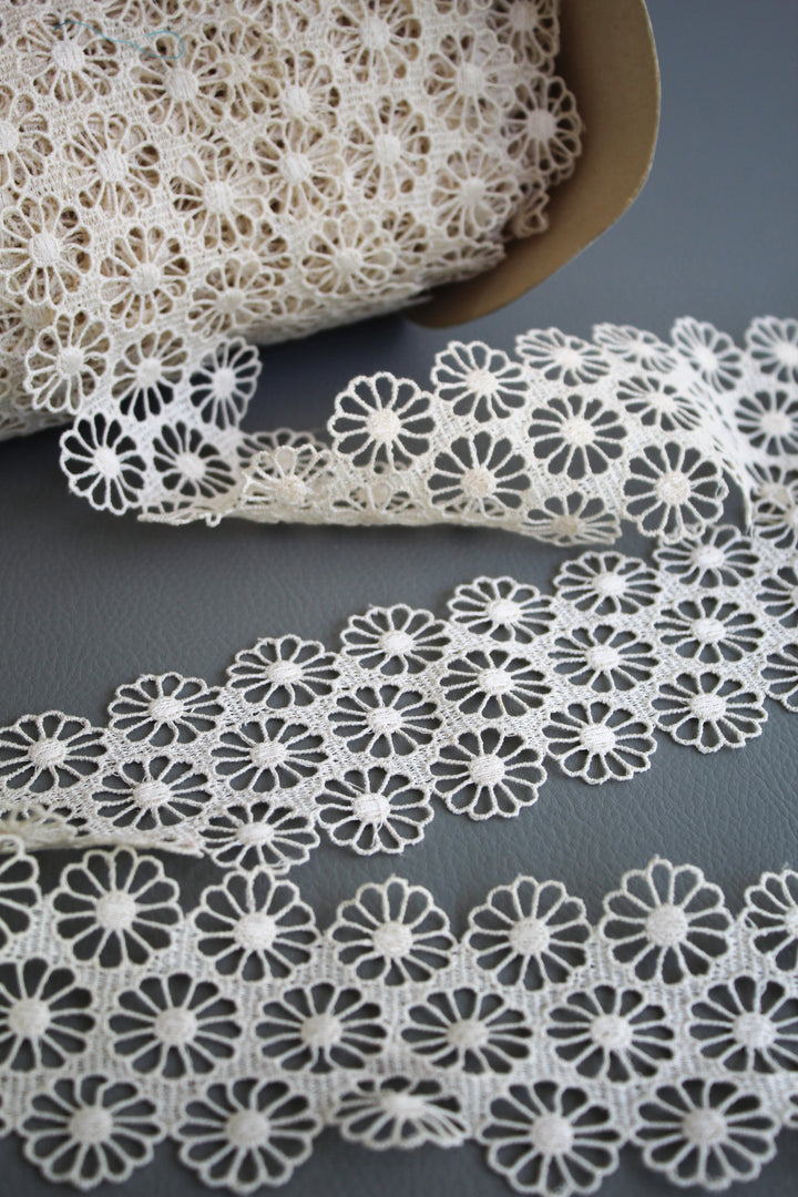 #35 Archival Torchon Lace - 6cm | Natural