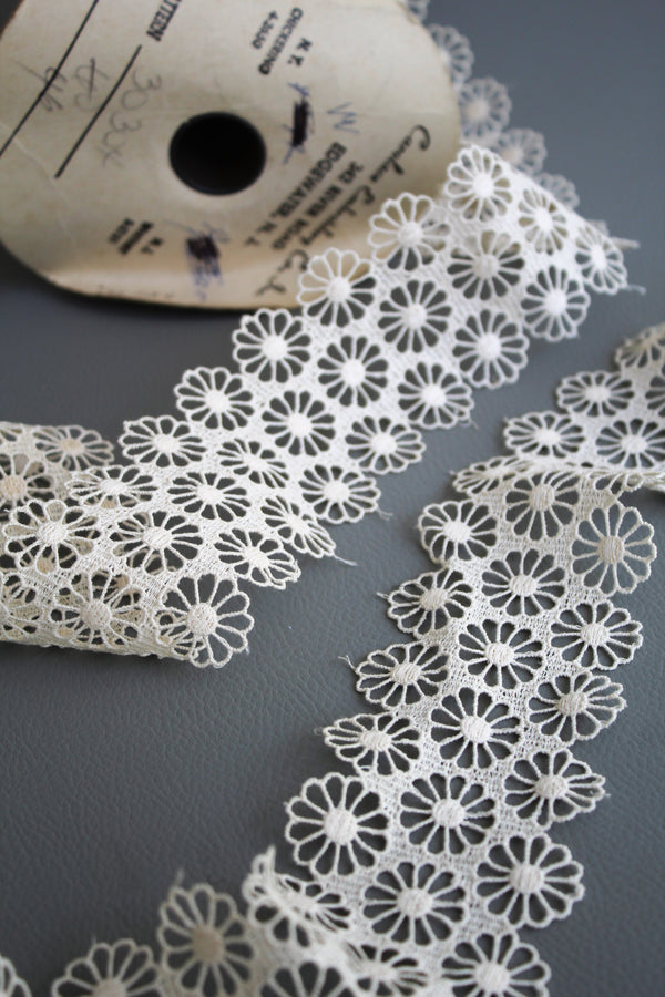 #35 Archival Torchon Lace - 6cm | White