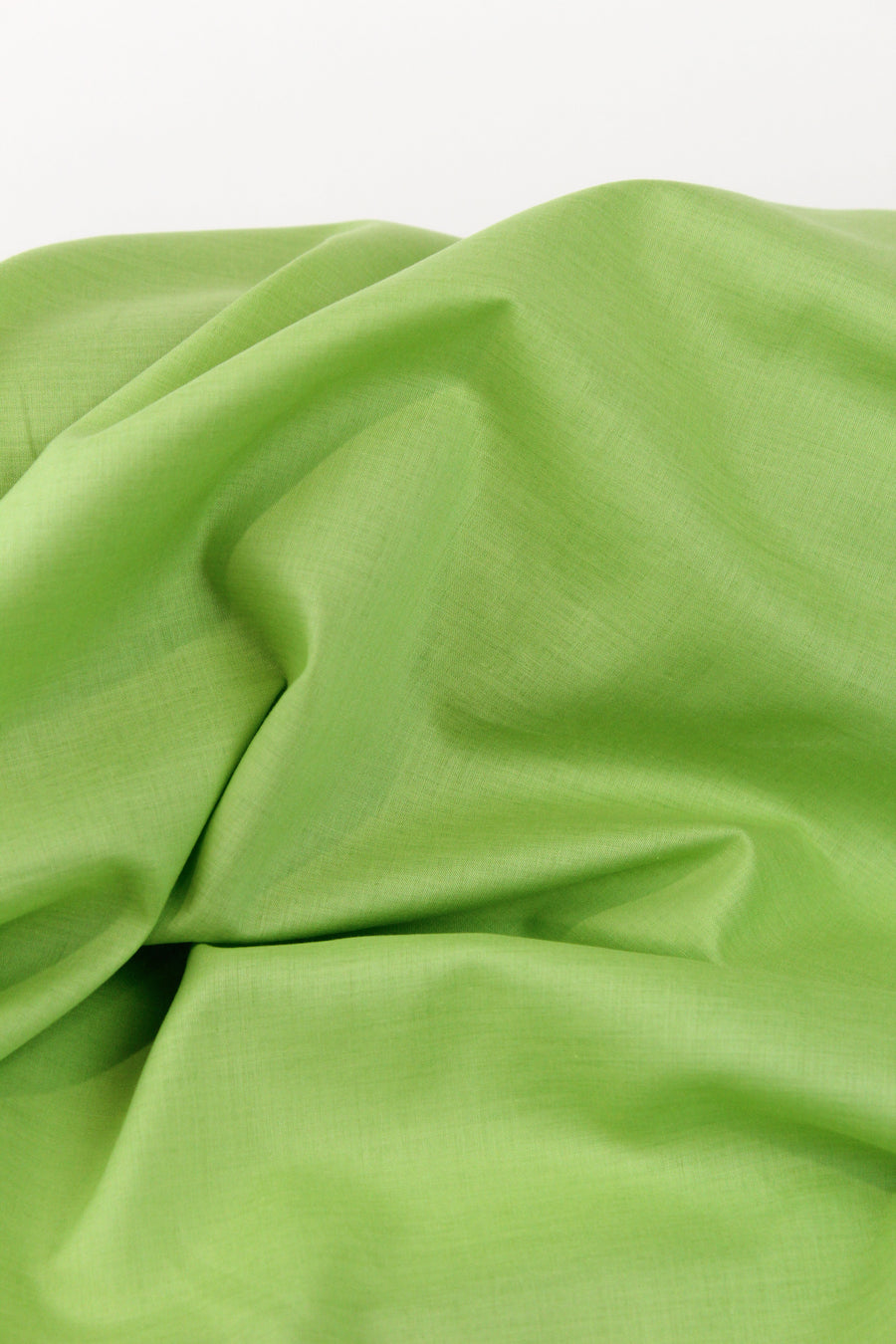 Gloria - Silk Cotton | Apple Green