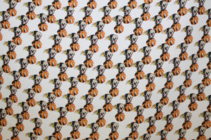 Duchamp - Printed Viscose | Orange