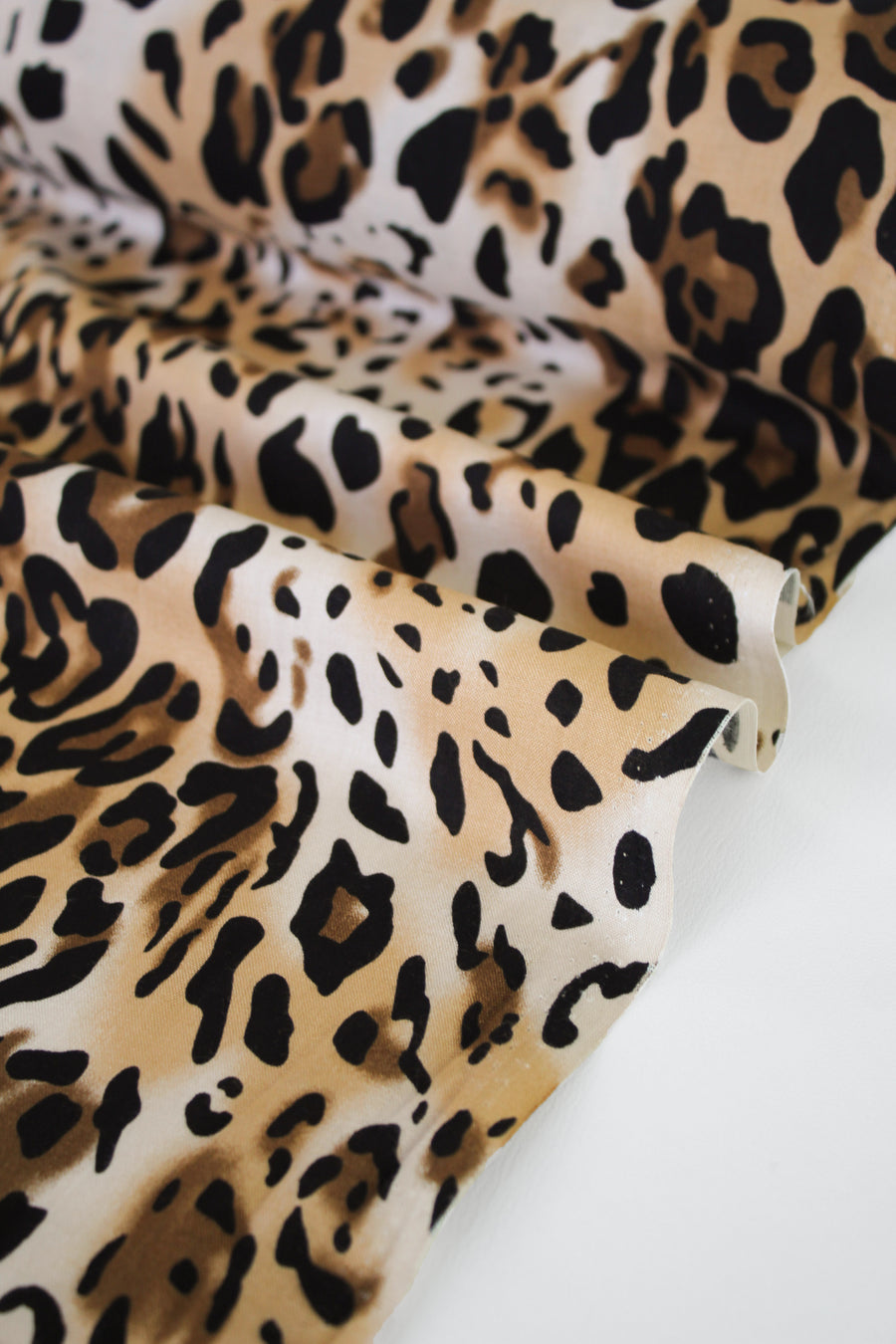 Pisticci - Printed Viscose | Toffee