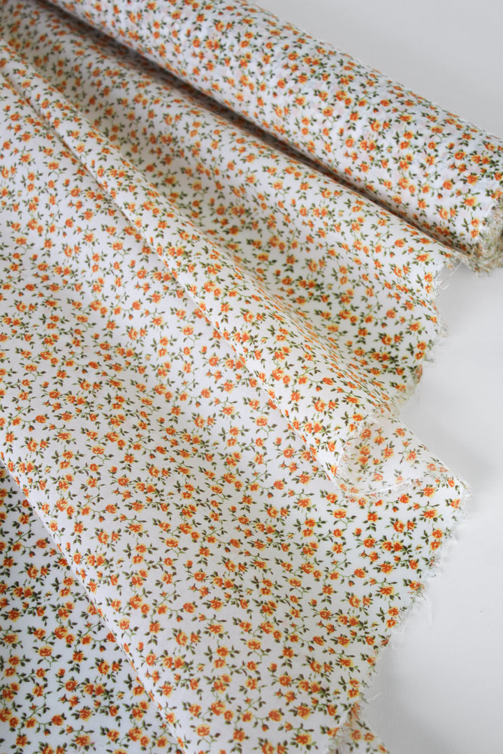 Romano - Printed Cotton Lawn | Ginger