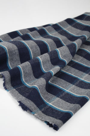 Cortina  - Plaid Wool Coating | Space