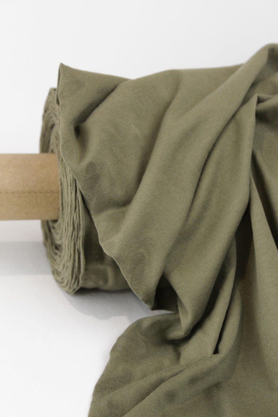 Raewyn - Soft Touch Cotton Jersey | Khaki #7