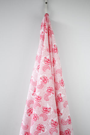 Riccardi - Printed Cotton | Carnation