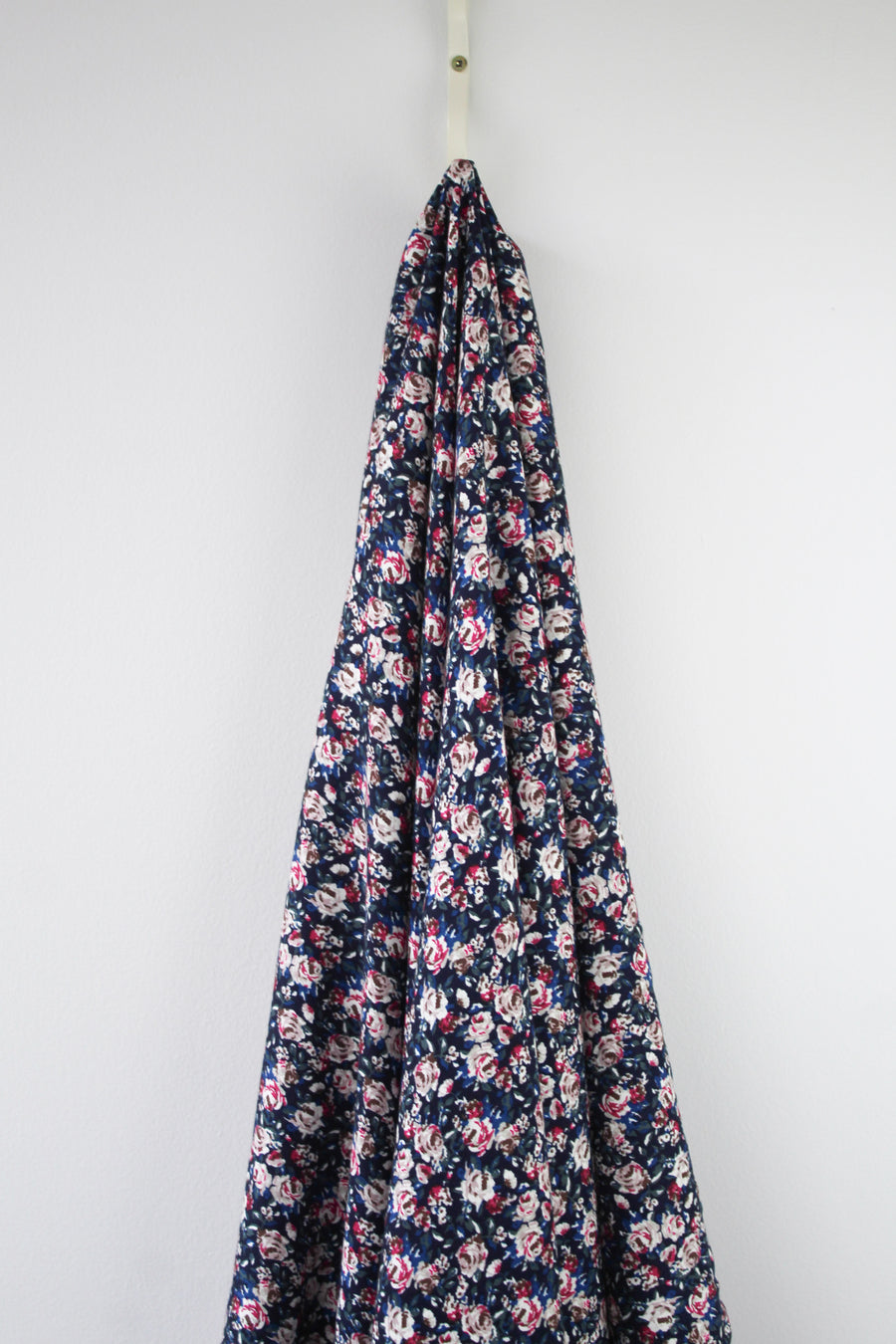 Rosalie - Printed Viscose | Navy