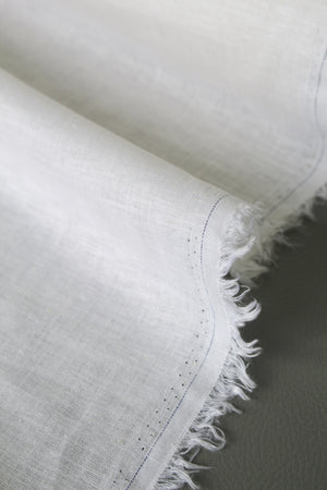 Stretch Linen Muslin - Mid Weight Linen | Eggshell