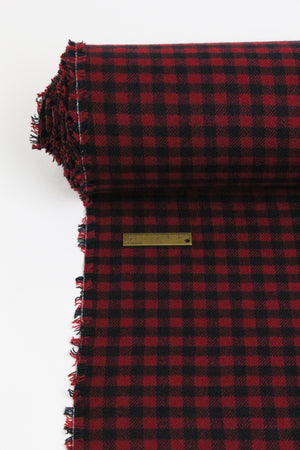 Nicoll - Wool Flannel | Merlot