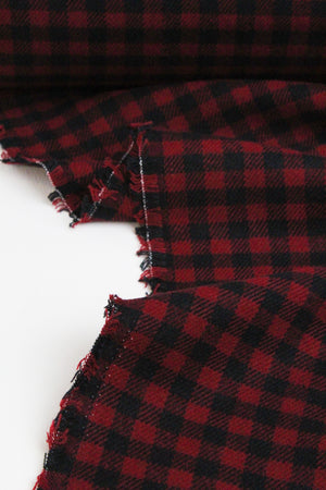 Nicoll - Wool Flannel | Merlot