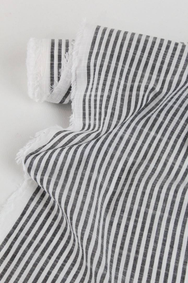 Wilbur - Organic Cotton Stripe | Graphite