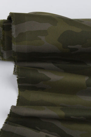 Meisai - Camo Cotton Drill | Khaki