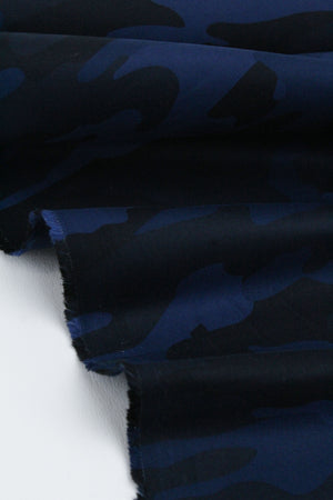 Meisai - Camo Cotton Drill | Indigo