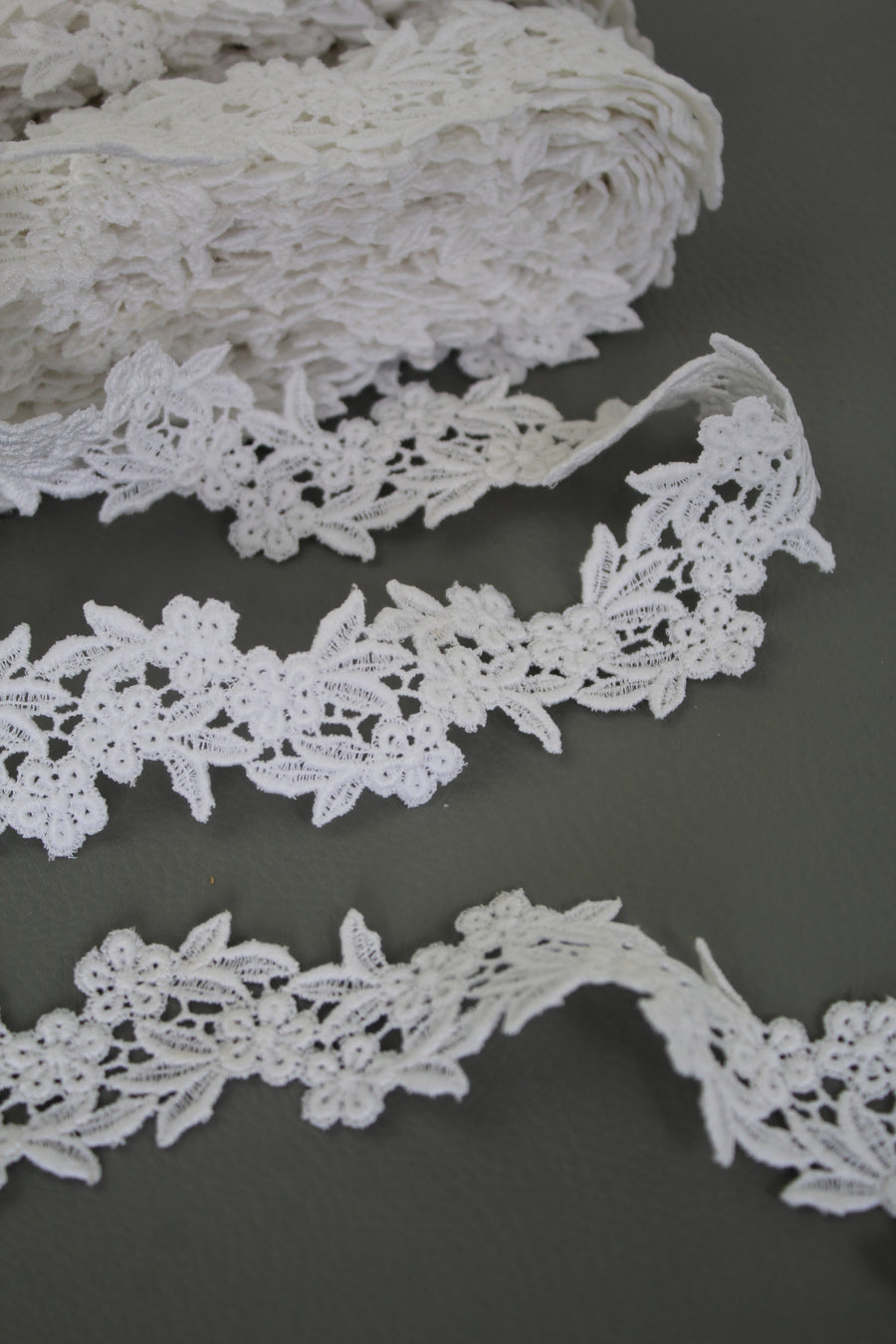 #46 Archival Venetian Lace - 3cm | White Vine