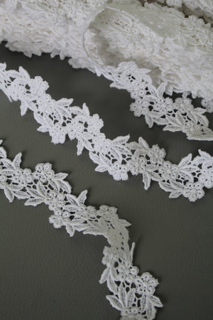 #46 Archival Venetian Lace - 3cm | White Vine