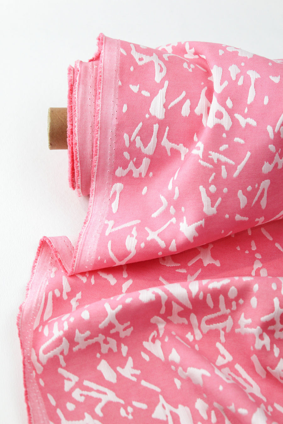 Kendra - Stretch Jacquard | Bubblegum