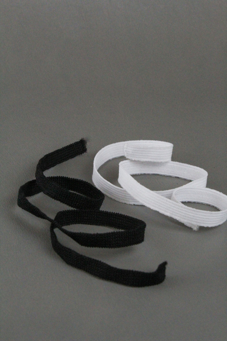 NZ Made Elastic - Black & White