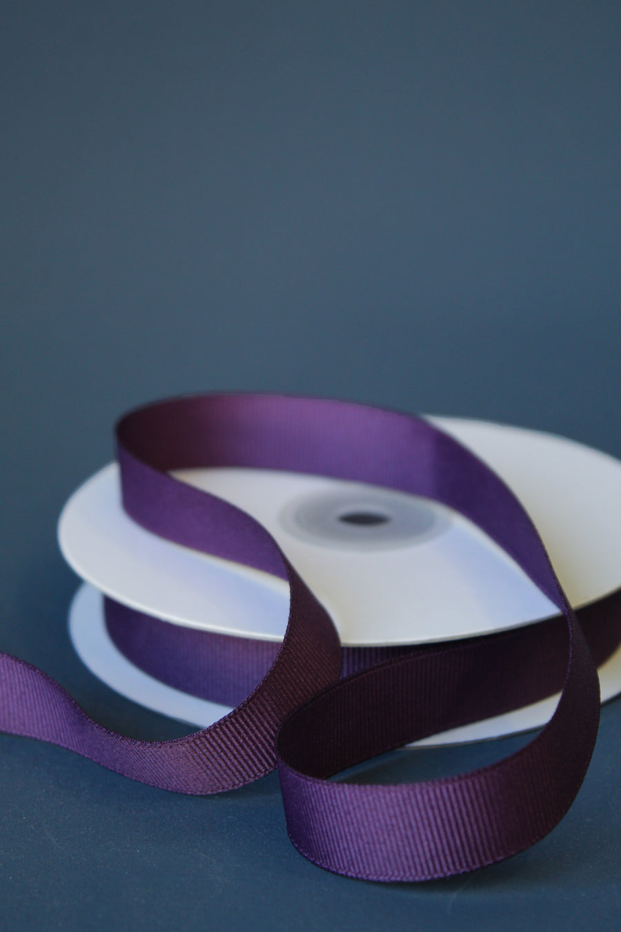 Grosgrain Ribbon - 15MM | Eggplant