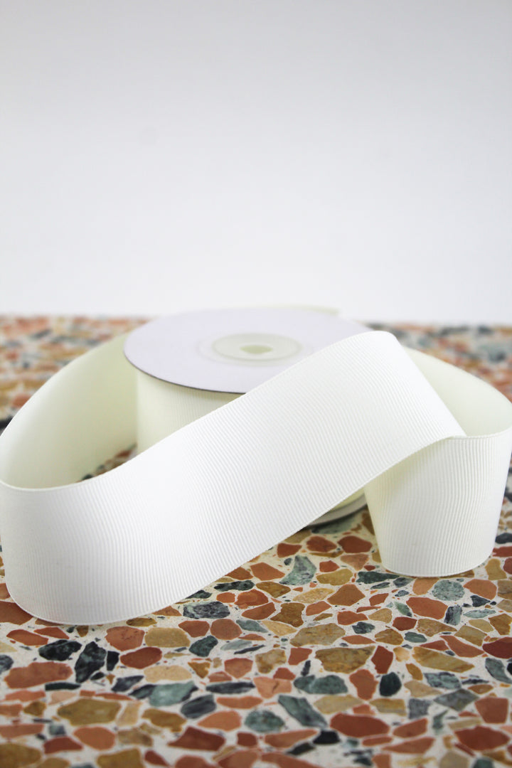 Grosgrain Ribbon - 38MM | Buttercream