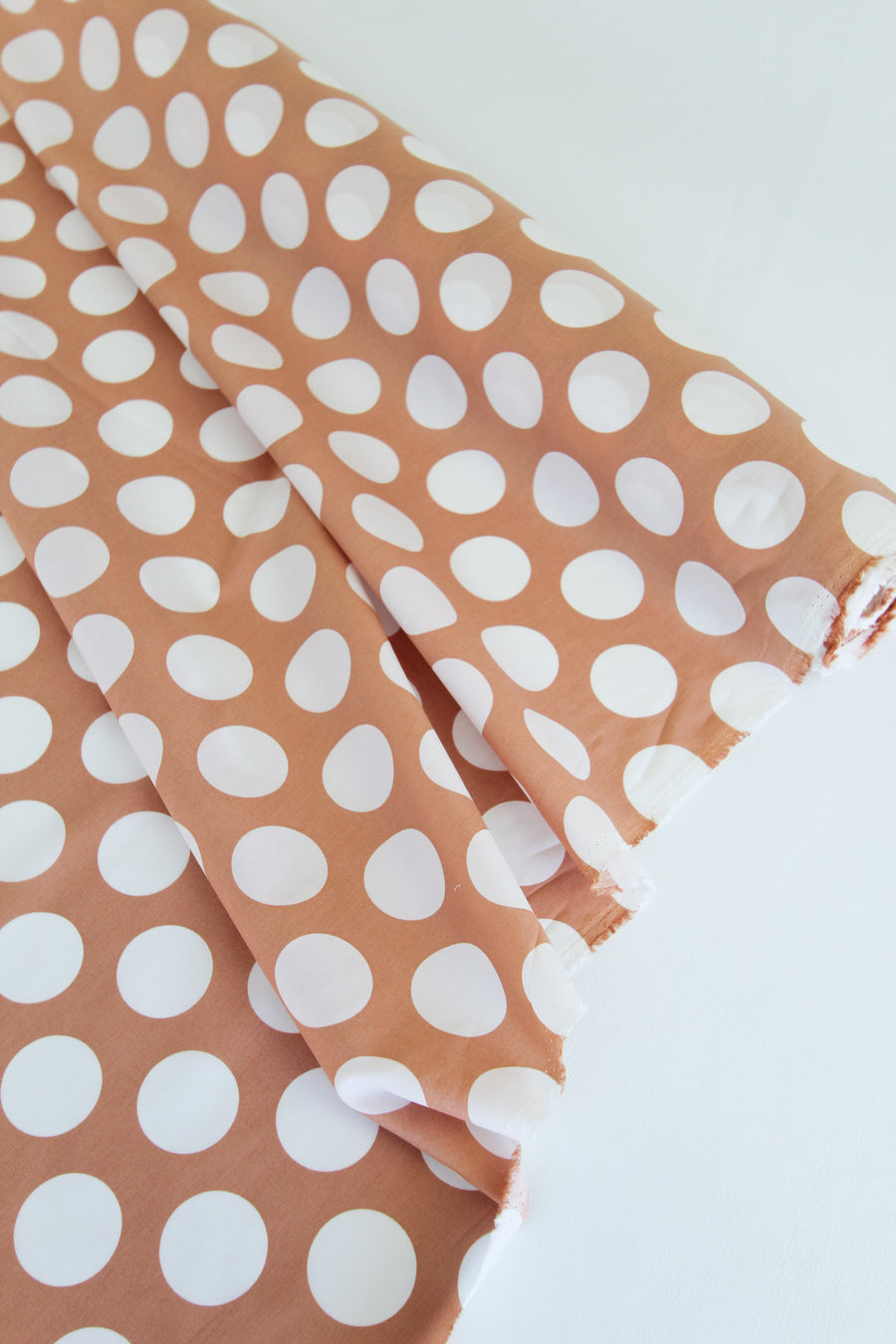 Manchego - Printed Cotton | Cantaloupe