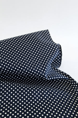 Venaria - Printed Cotton Oxford | Midnight