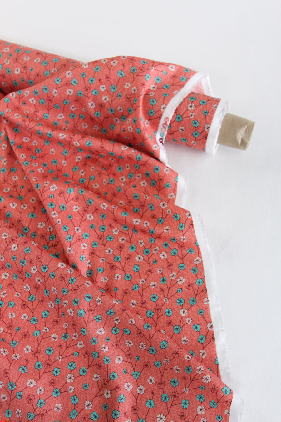 Pravolone - Printed Viscose | Peach