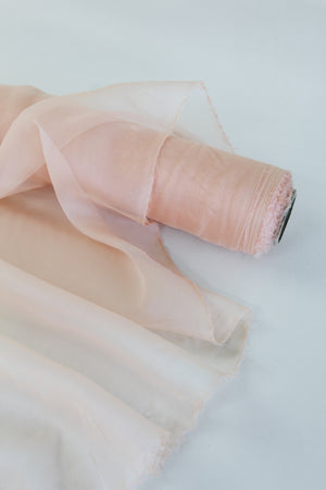 Italian Silk Georgette | Peach