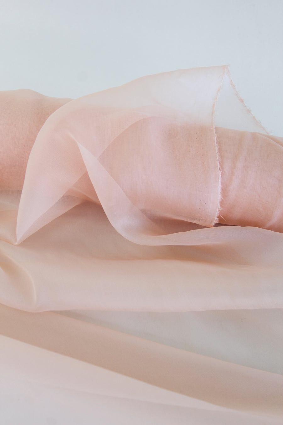 Italian Silk Georgette | Peach