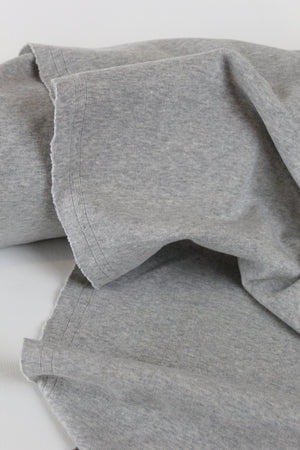 Cotton Rib Knit | Grey Marle