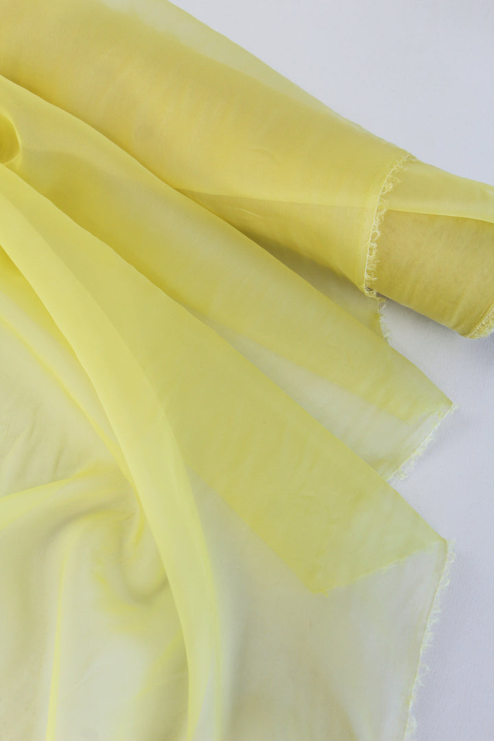 Italian Silk Georgette | Banana