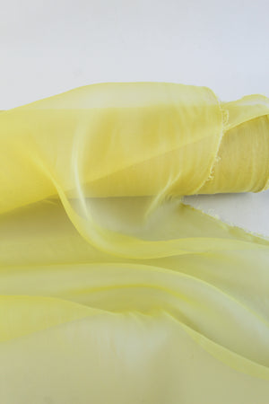 Italian Silk Georgette | Banana