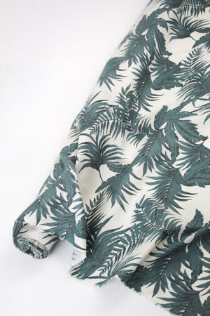 Val - Printed Cotton Poplin | Bentonite